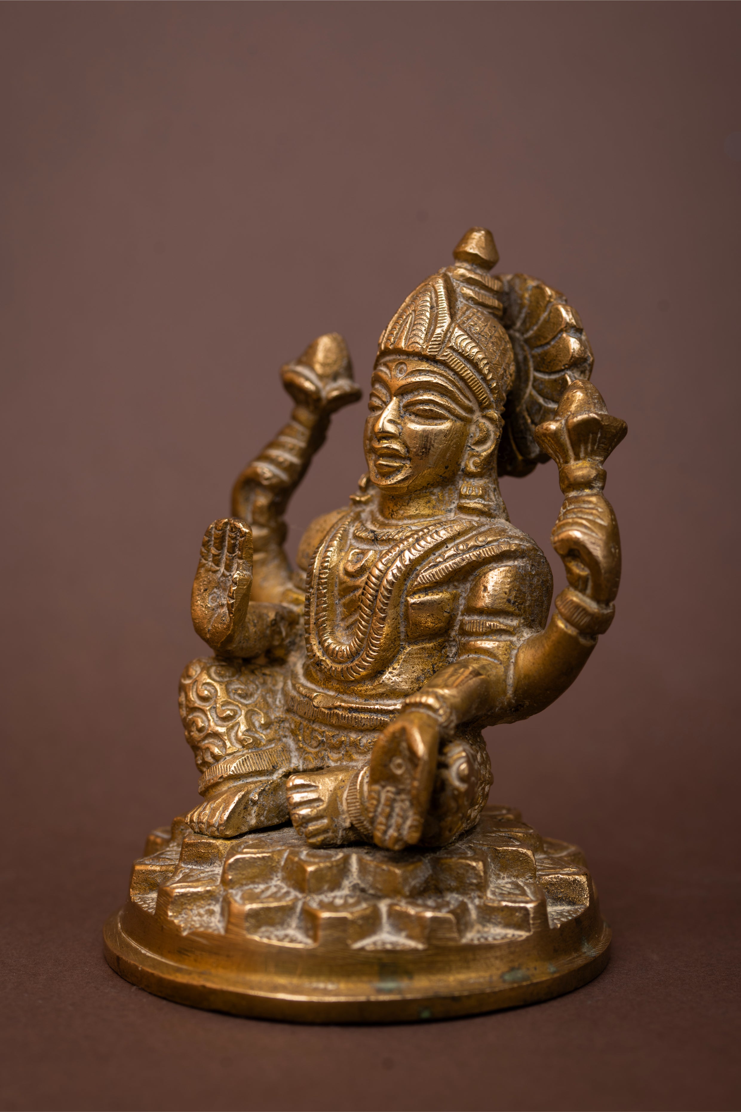 Padmanabha Roop Brass Sculpture