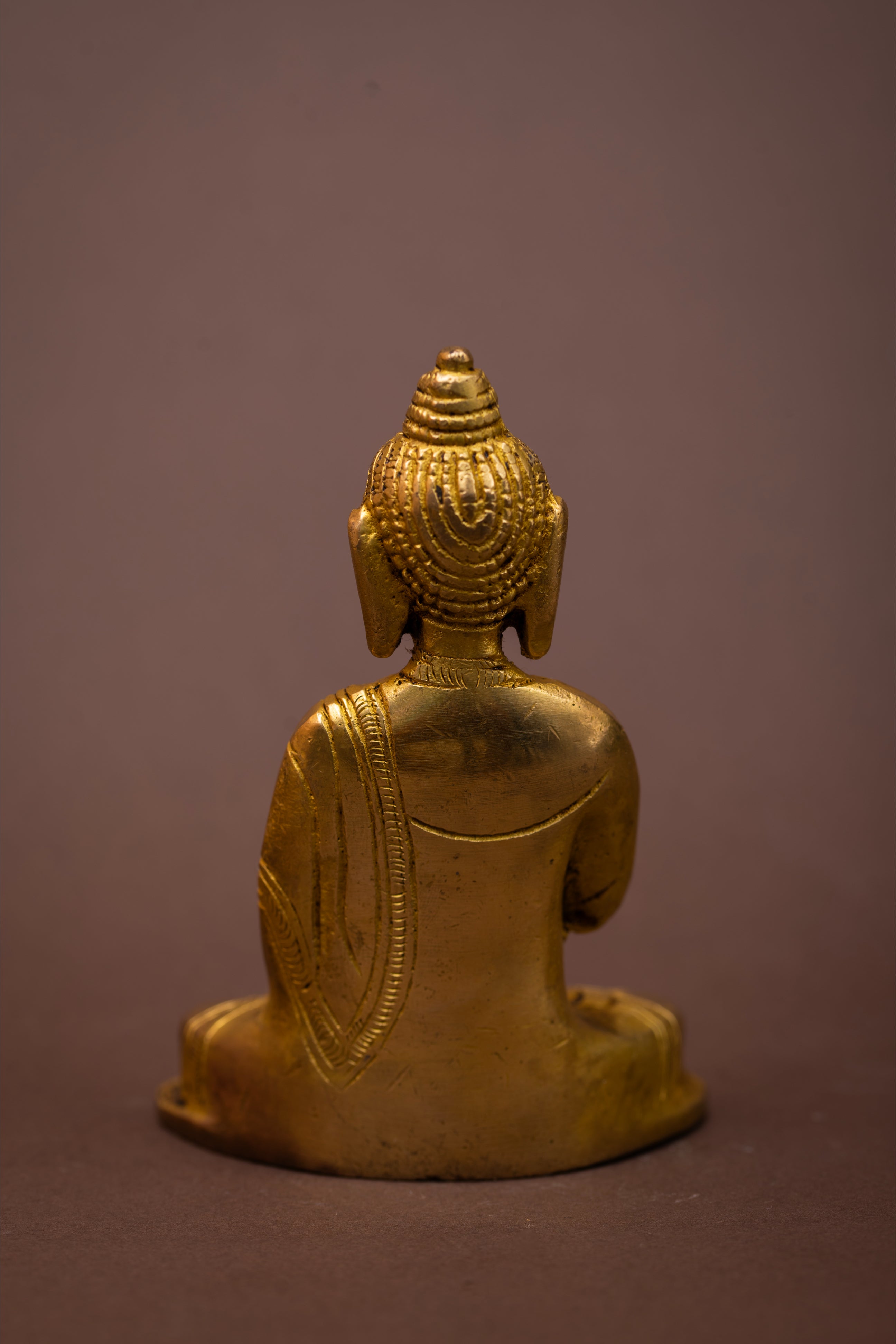 Dhyana Buddha Brass Sculpture