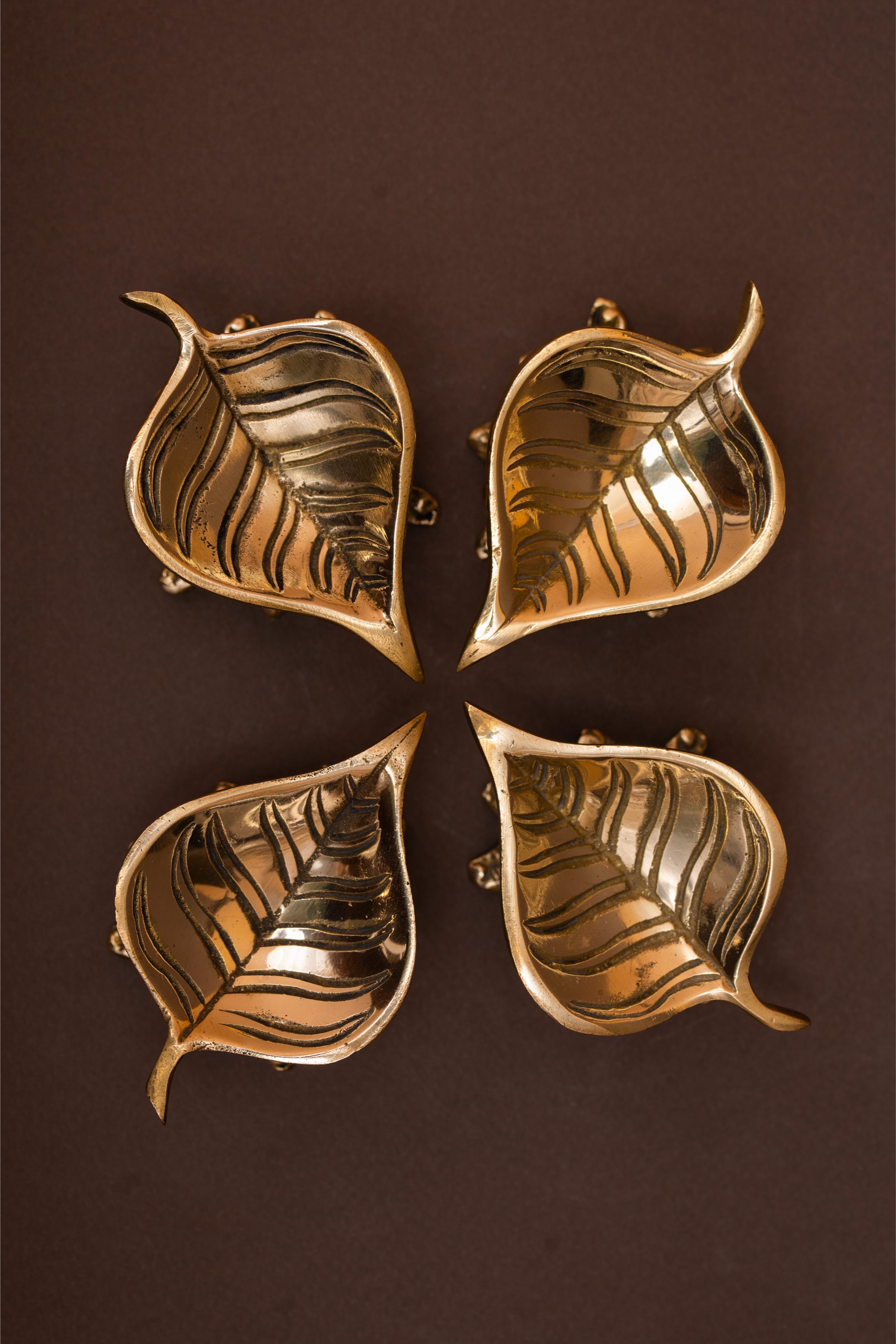 Prakriti Jyoti – The Sacred Leaf in Brass