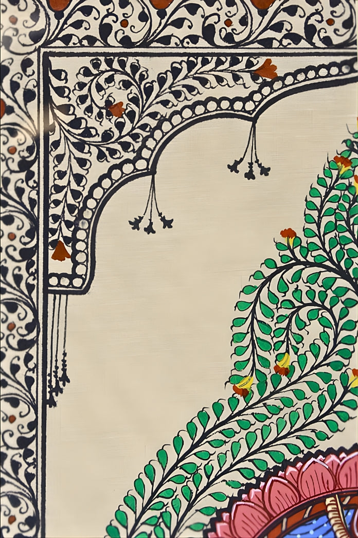 Sacred Continuum: Tree of Life Jagannatha – Orissa Pattachitra Painting