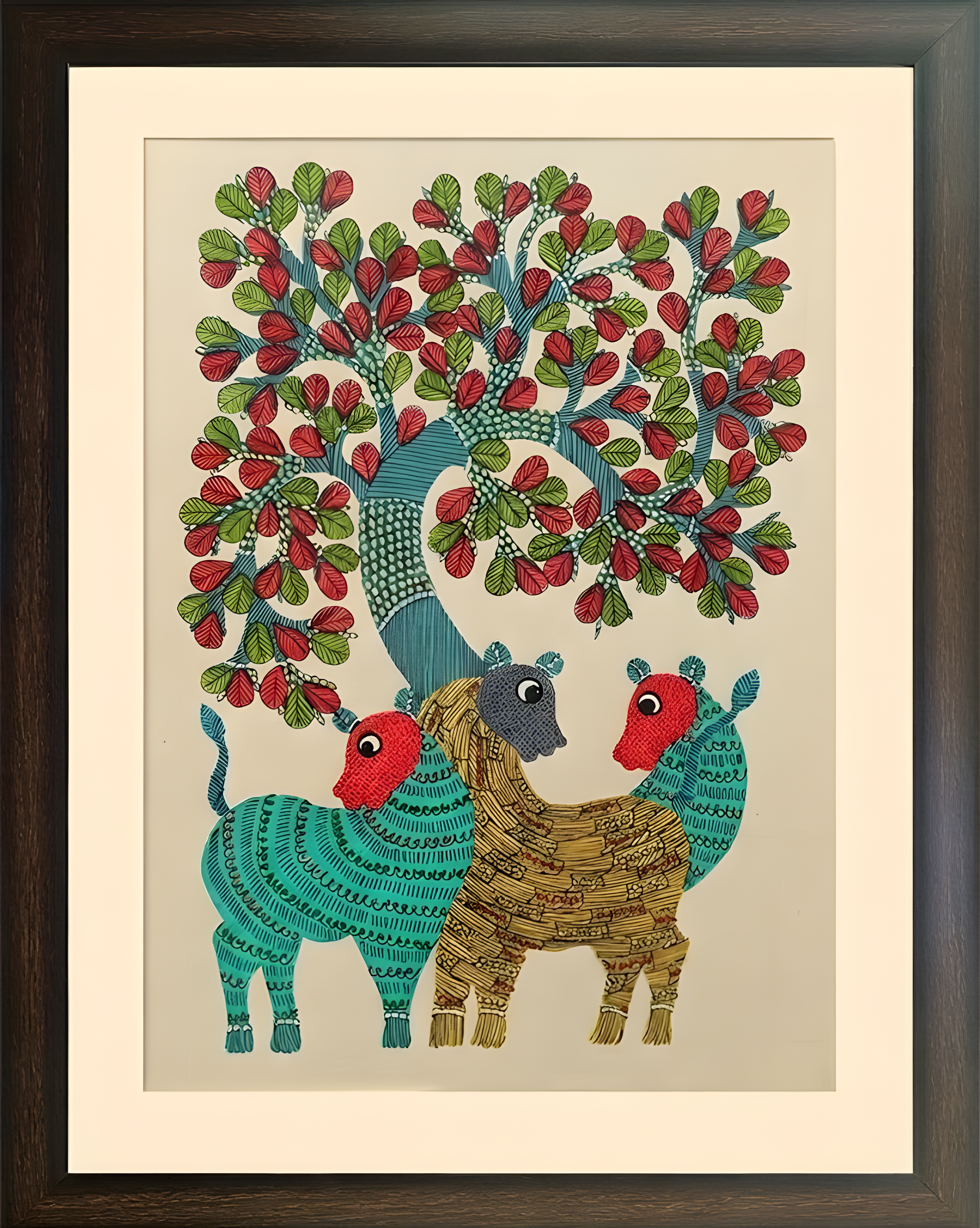 Van Leela – “Forest Reverie” Gond Art