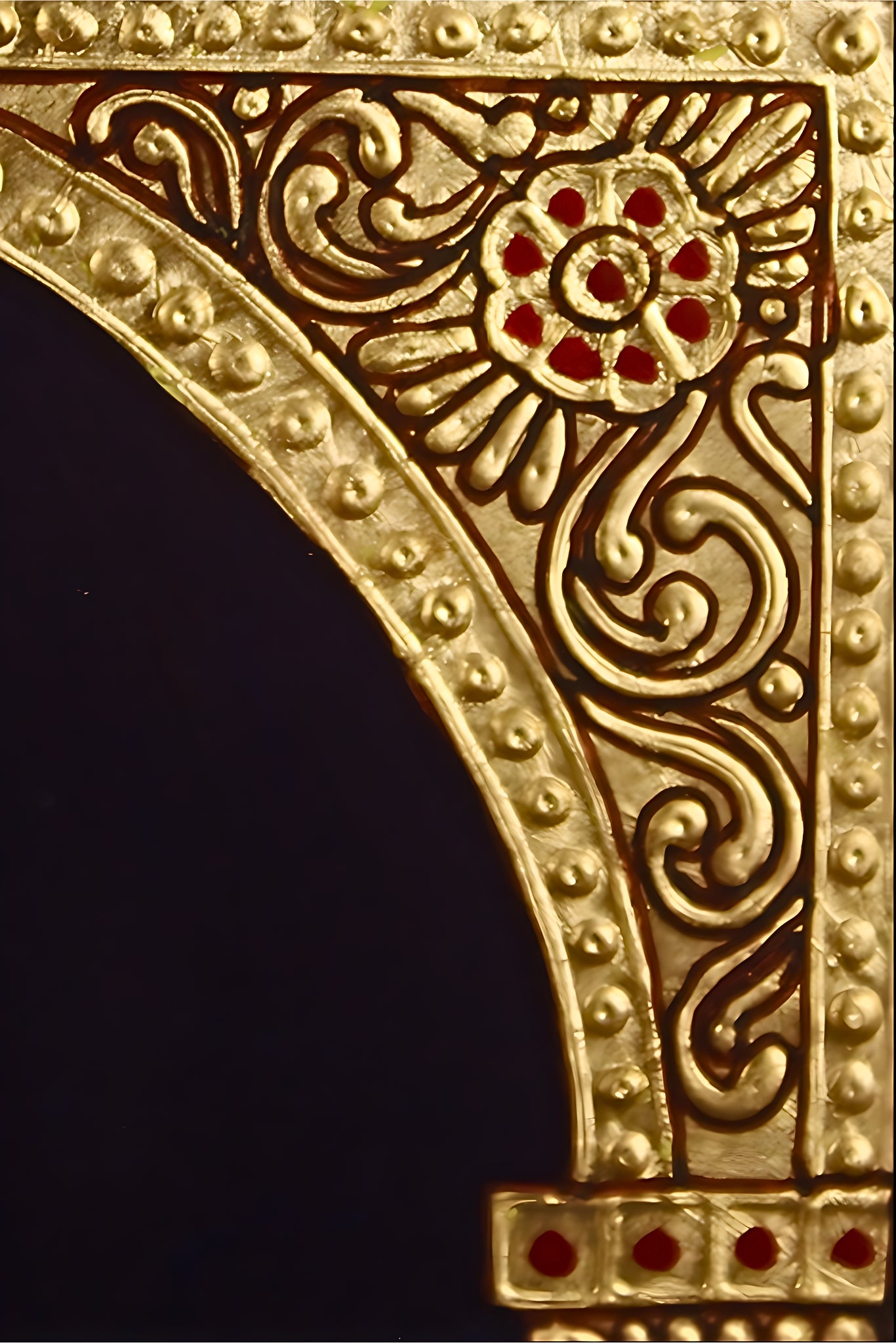 Golden Elephant - Mysore Painting (22KT Gold Leaf)