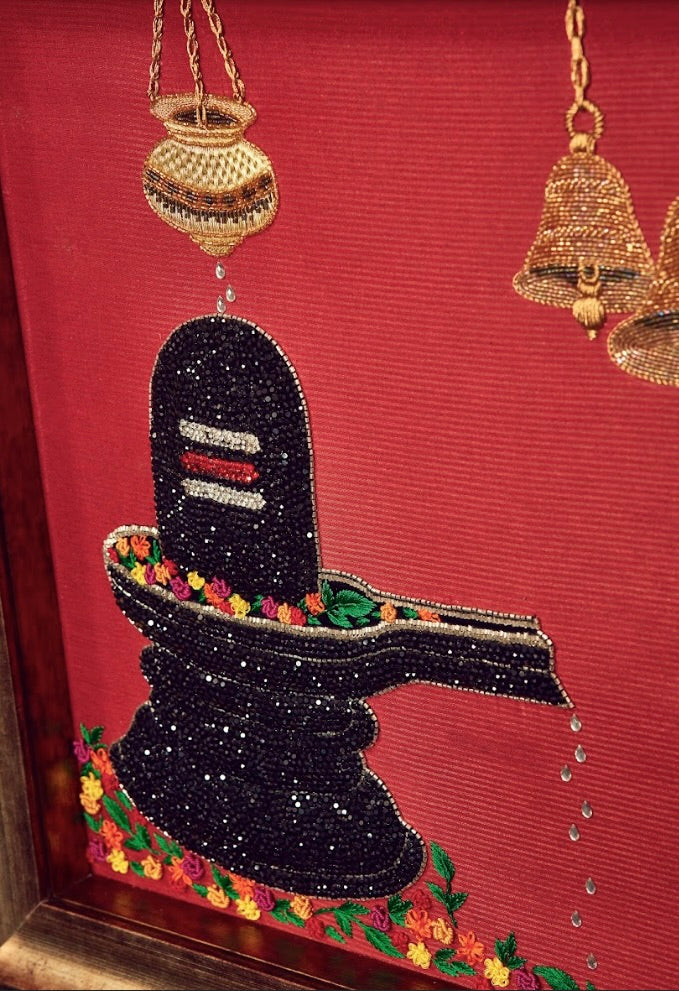Shivling Tapestry