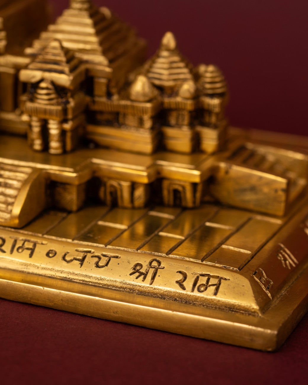 Ayodhya Temple in Brass