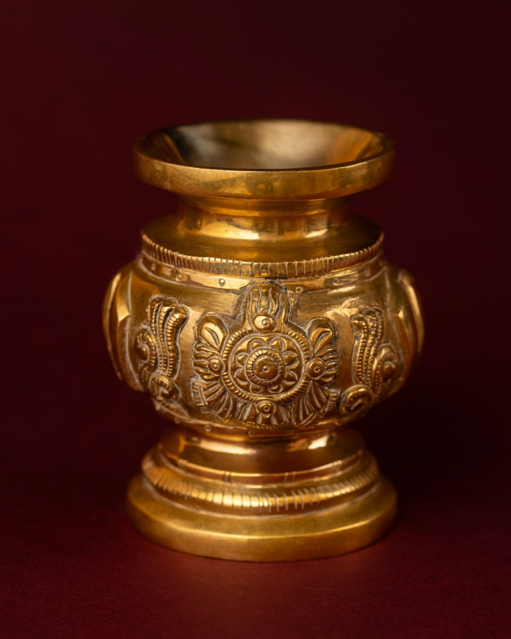 Engraved Brass Kalash