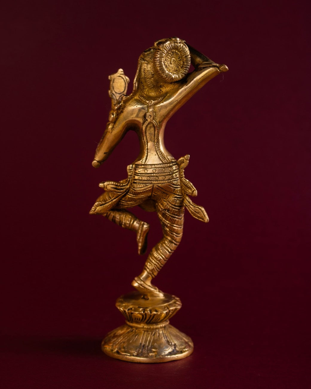 Brass Dancer Statue