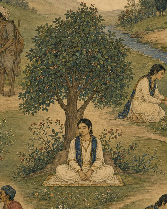 Ch. 12 'Bhakti' The Path of Devotion, Bhagavad Gita - Indian Epics Prints