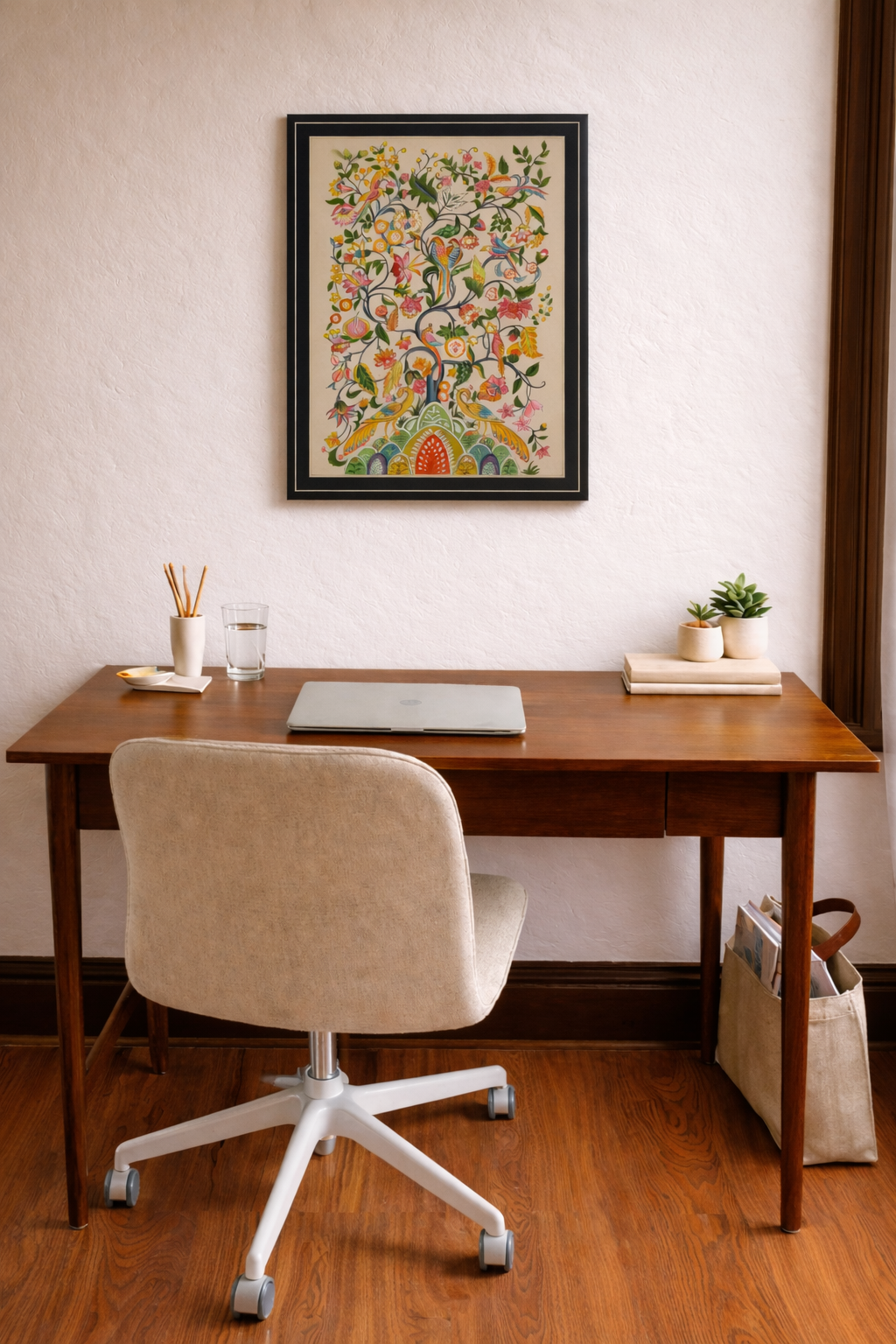 Pichwai Painting- Tree of Life Painting- Silk