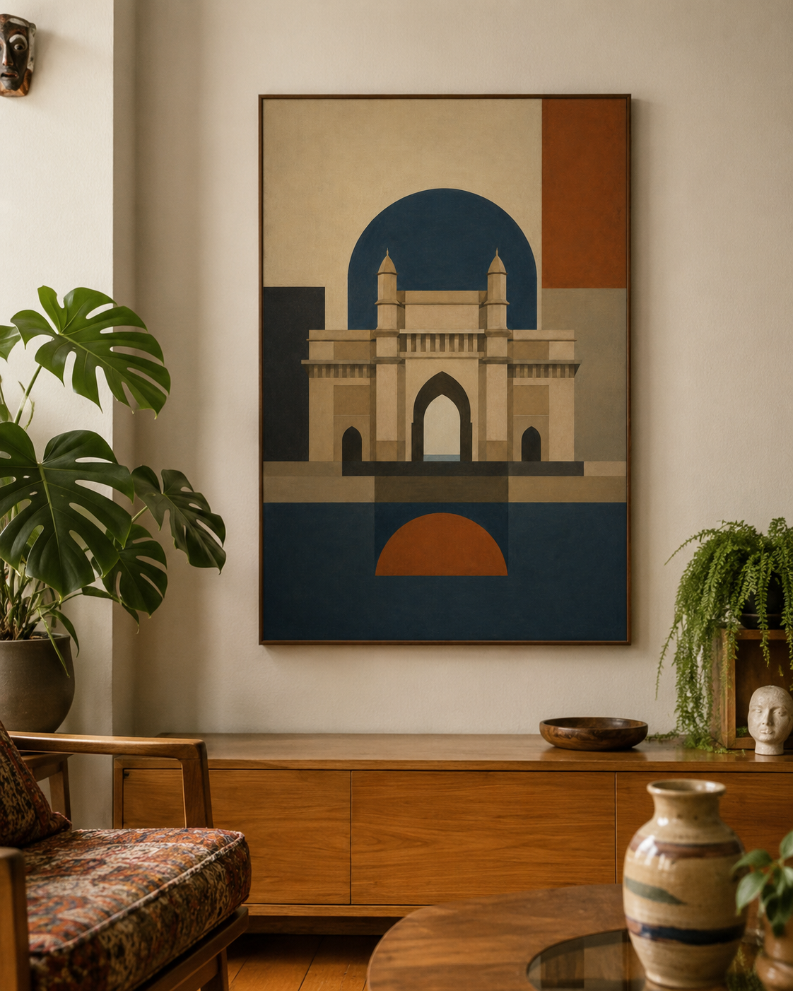 Indo-Bauhaus – “Dvāra Sāgara”: Abstraction of the Gateway of India