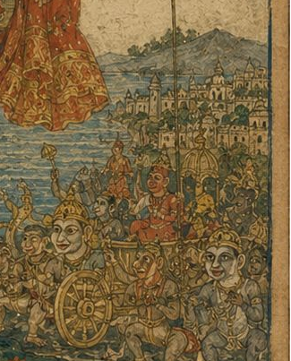 Hanuman’s Heart: The Revelation of Devotion Print