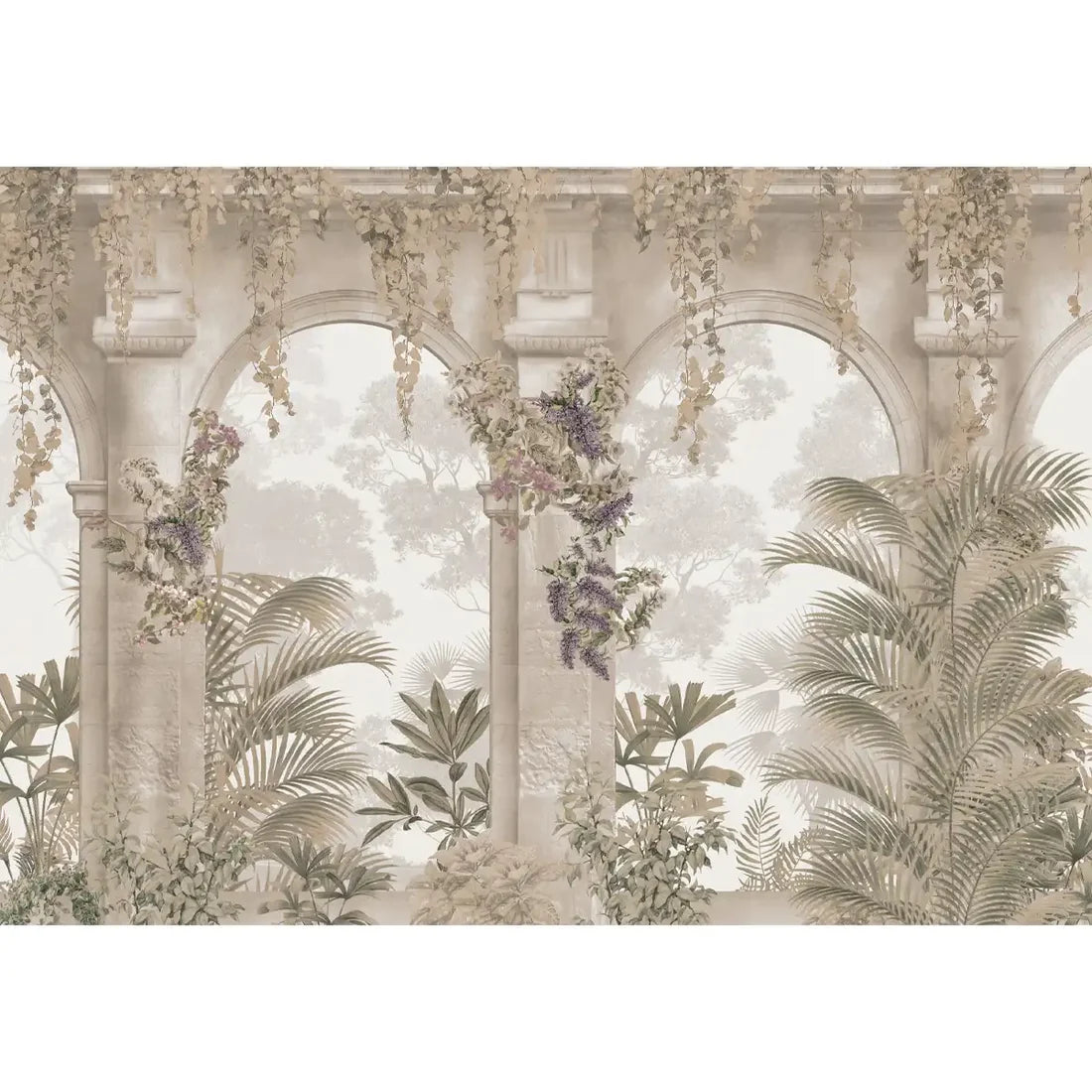 Palace Echoes: “Heritage Arches” Wallpaper
