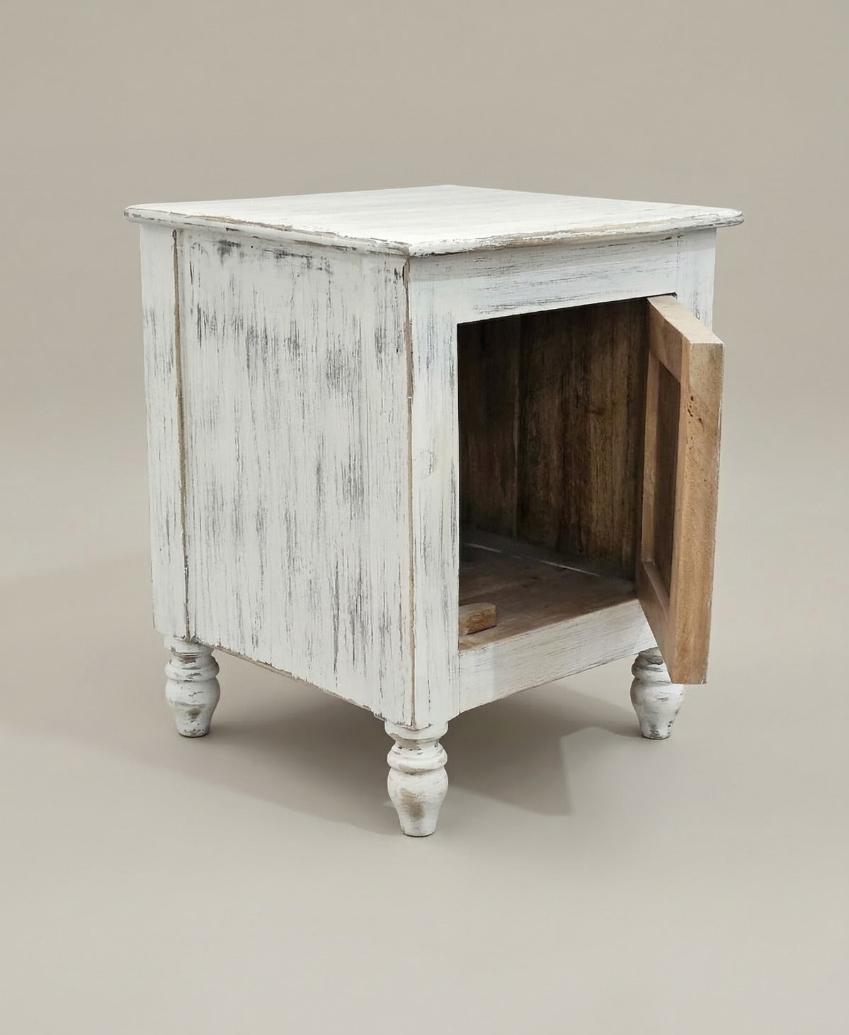 Ivory Bloom Bone Inlay Nightstand
