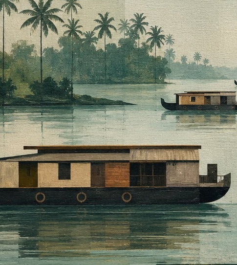 Indo-Bauhaus  – “Jalarekha”: Abstraction of Kerala Backwaters