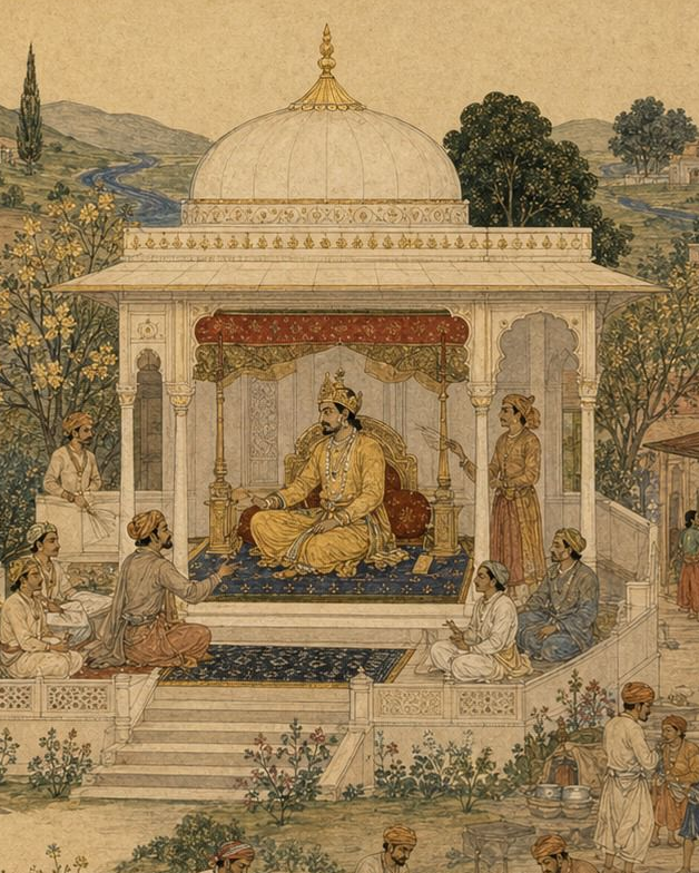 'Karma' The Path of Action, Bhagavad Gita Chapter Three - Indian Epics Prints