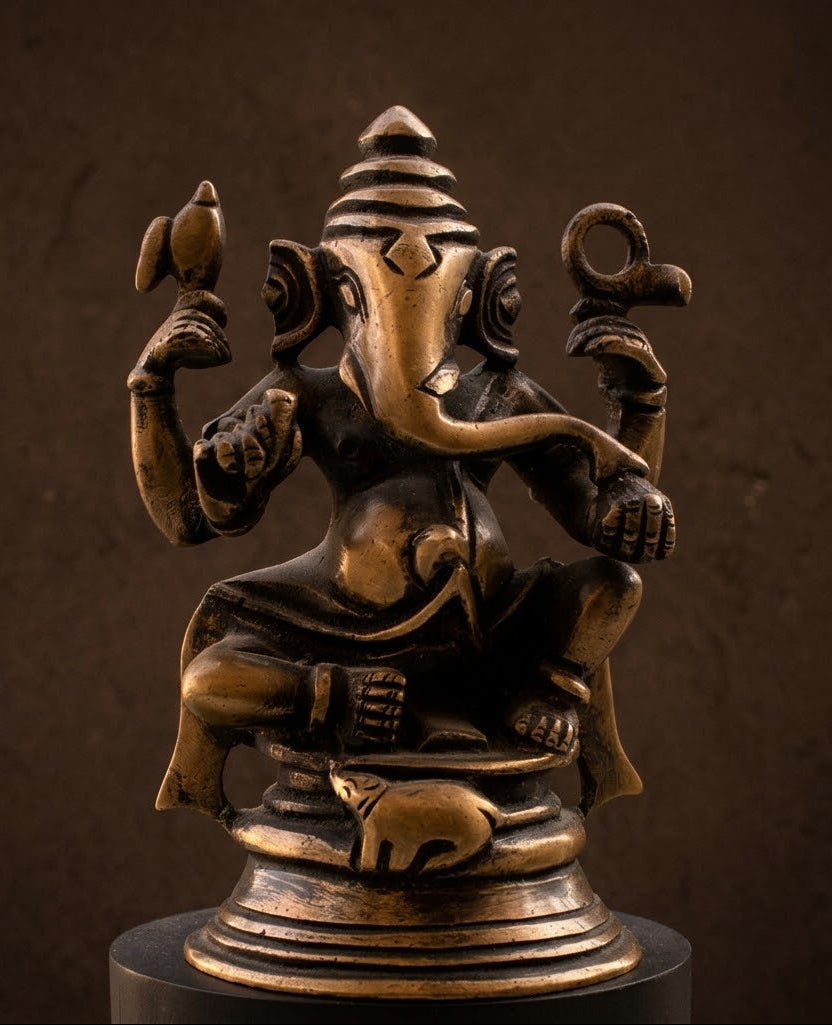 Lord 'Ganapati' Decor Accent in Brass