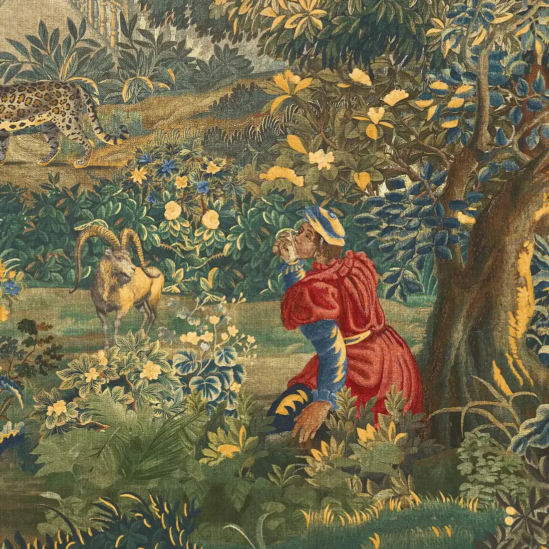 Gilded Garden: “The Midas Touch” Wallpaper