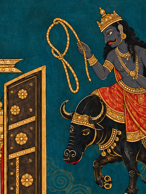 Art Print – “Yamadeepa”: The Lamps That Turned Away Death