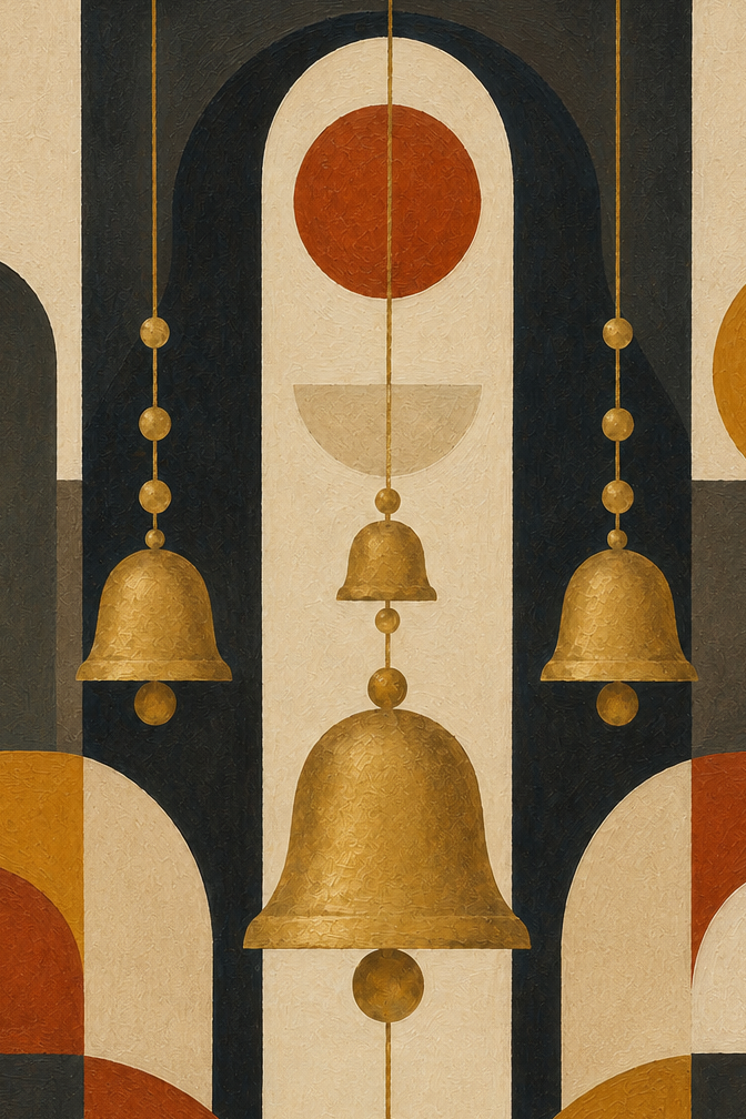 Indo-Bauhaus – “Nāda Mandala”: Abstraction of Sacred Temple Bells