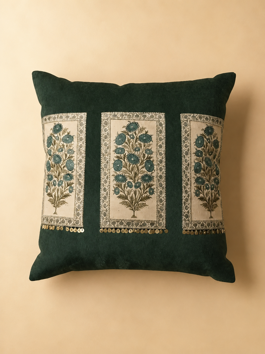 Nayab Pure Velvet Cushion Covers – Set of Two