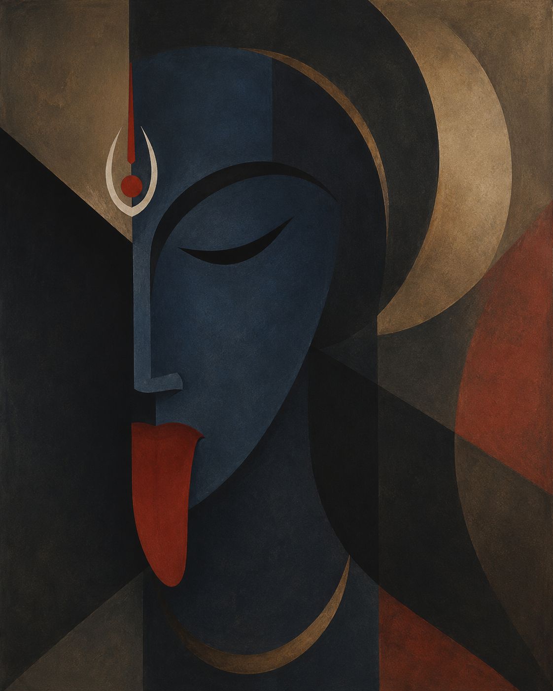Pichwai – “Nishkala Shakti”: Abstract Kali