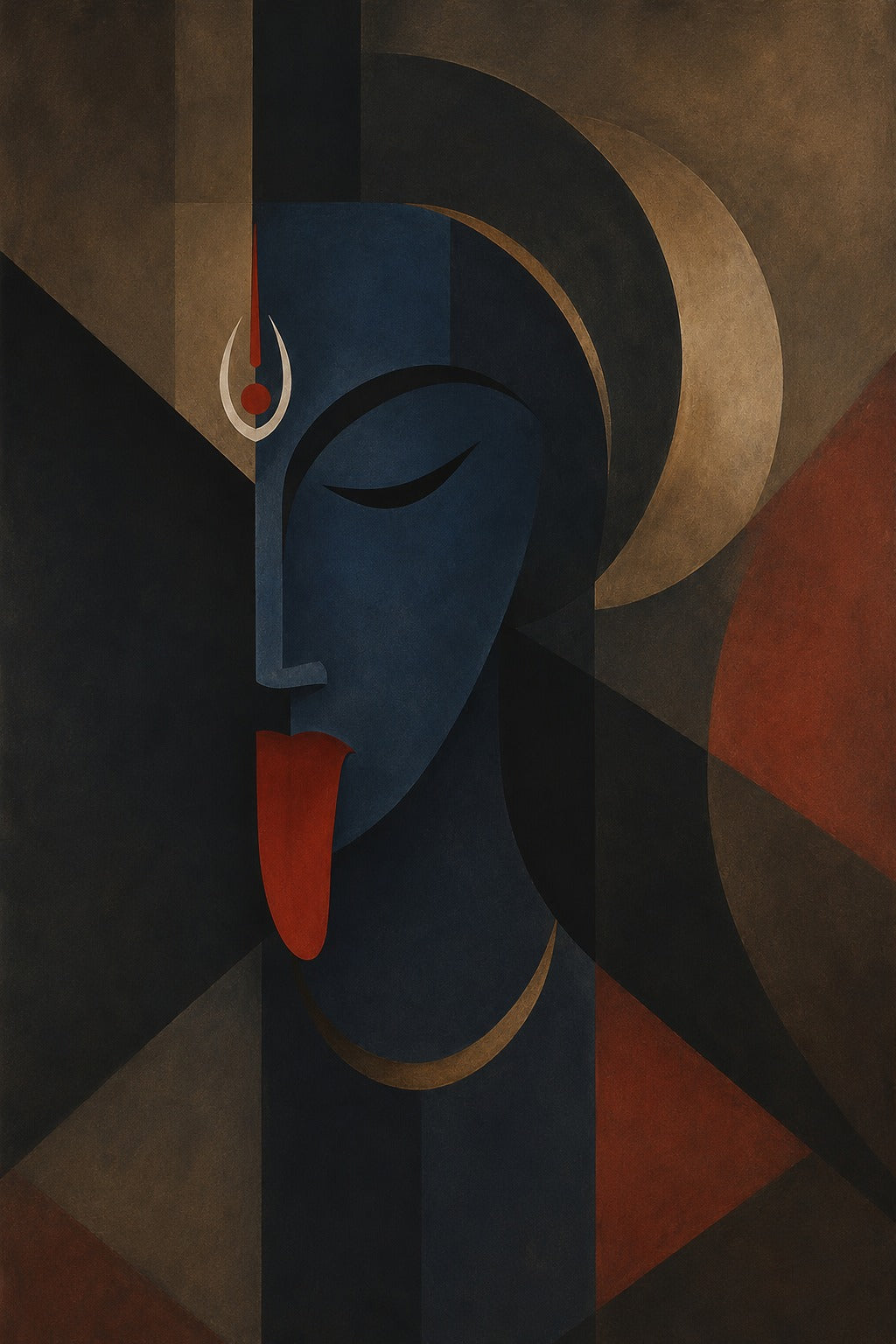 Pichwai – “Nishkala Shakti”: Abstract Kali