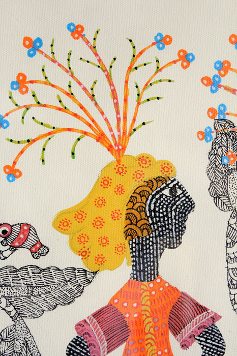 Prakriti Geet – “Song of Nature” Gond Art