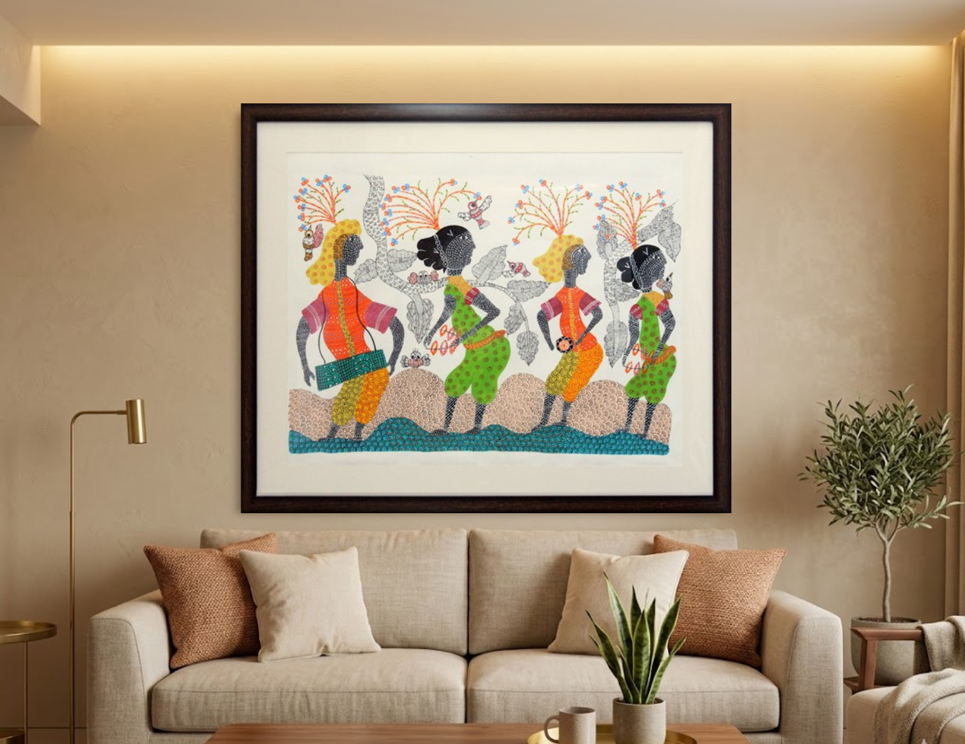 Prakriti Geet – “Song of Nature” Gond Art
