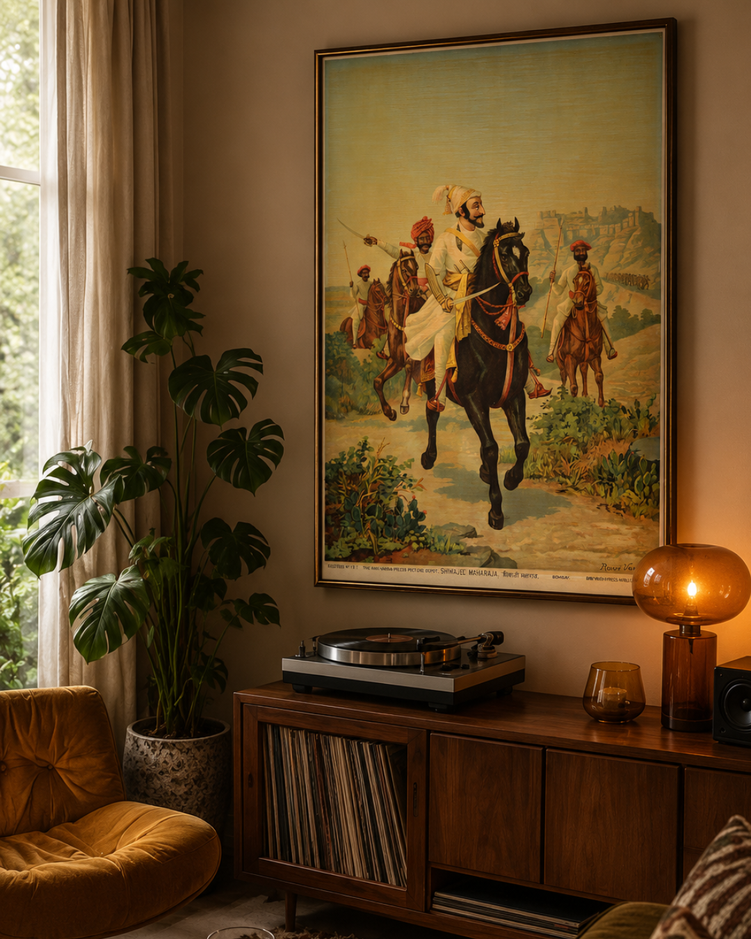 Raja Ravi Varma – "Shivaji Maharaj": The Visionary Warrior of the Maratha Empire