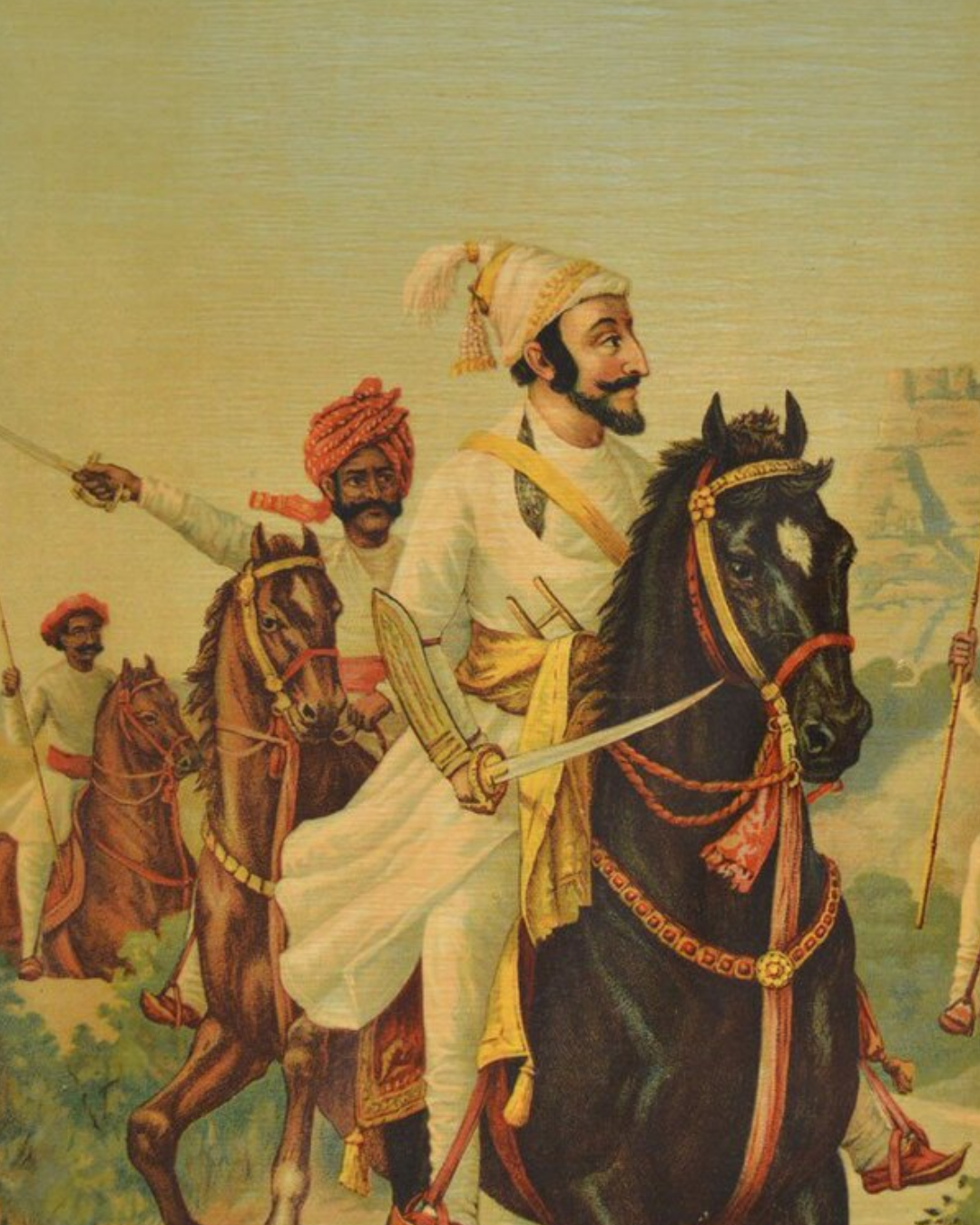 Raja Ravi Varma – "Shivaji Maharaj": The Visionary Warrior of the Maratha Empire