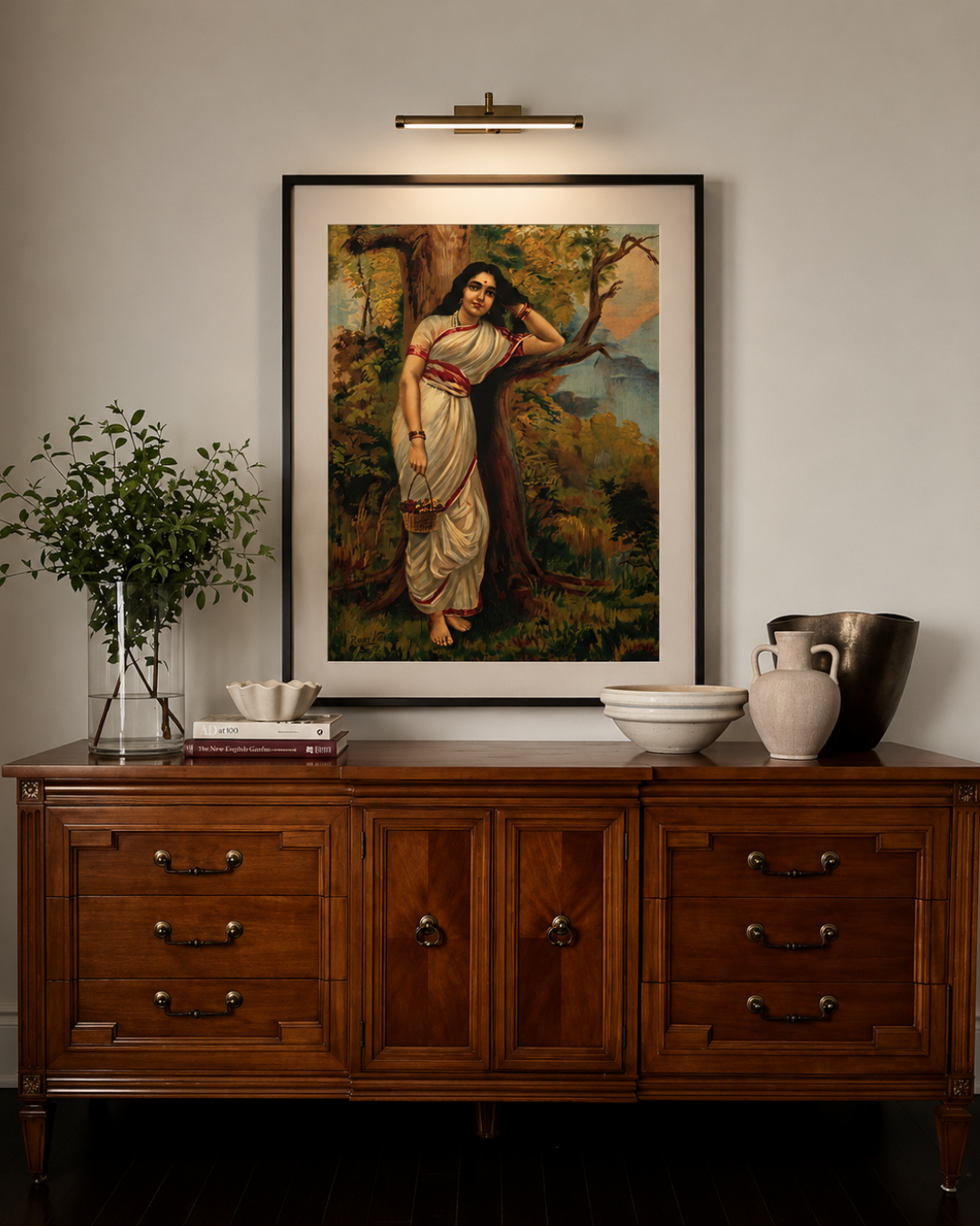 Raja Ravi Varma – "Ahalya": Redemption Through Divine Grace