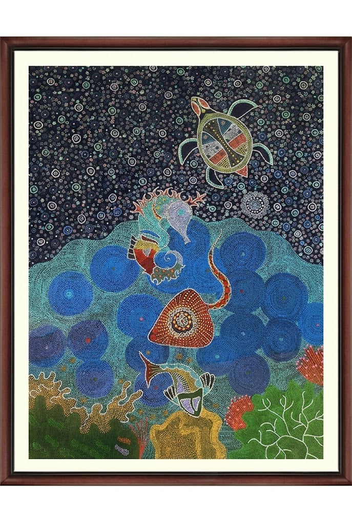 Samudra Kathā – “Deep Sea” Gond Art