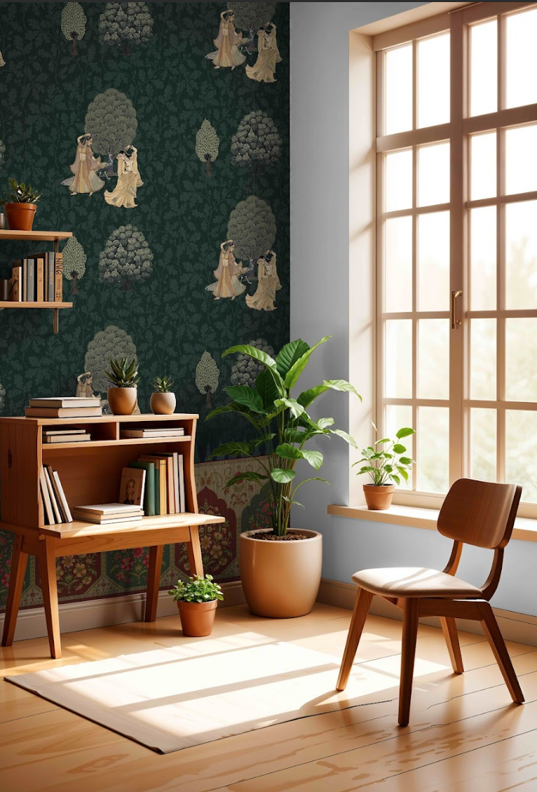 Painted Legacies: “Miniature” Wallpaper