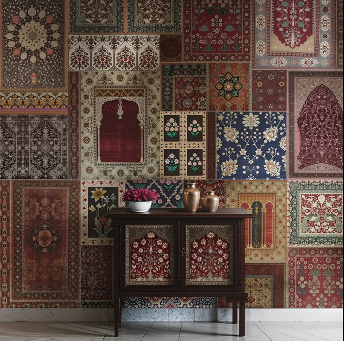Opulent Tapestry: "Aalishan" Wallpaper