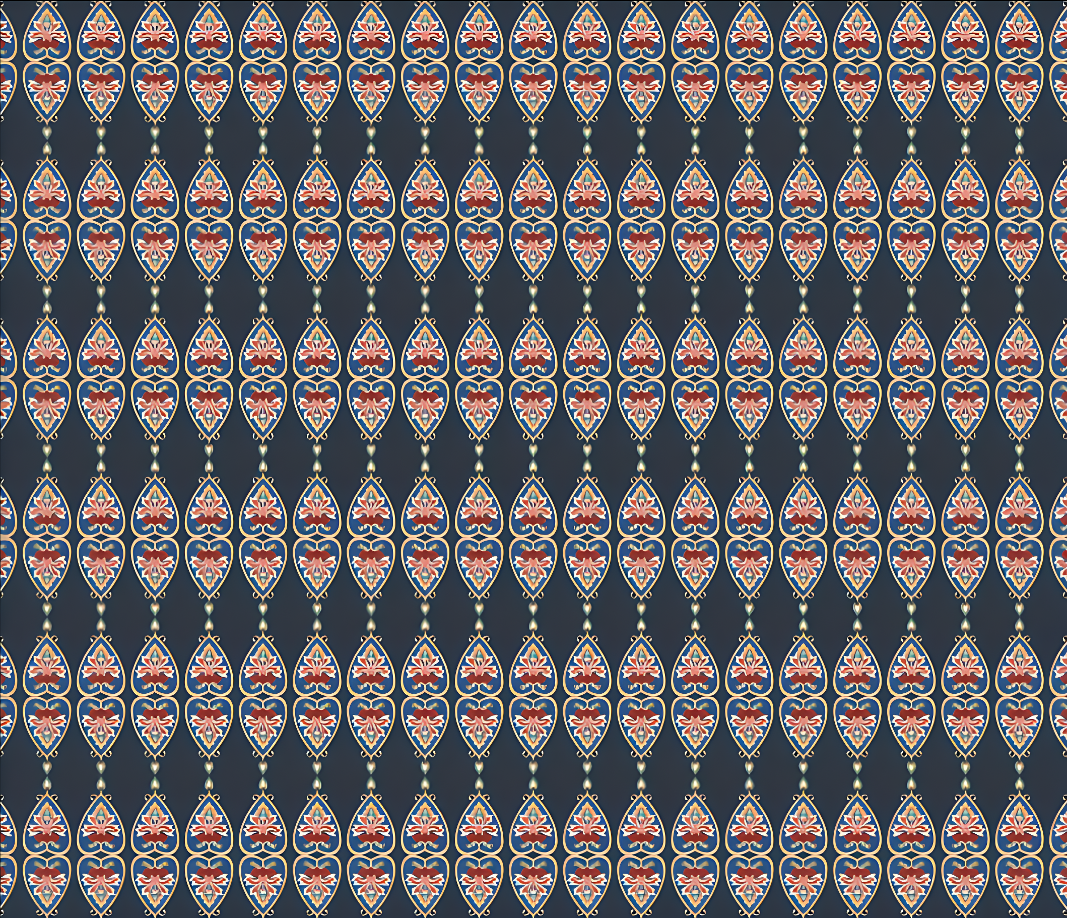 Mystic Stripes: "Pardah" Wallpaper