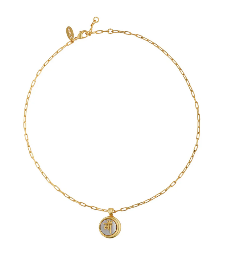 Ma Mother Necklace with Mother of Pearl