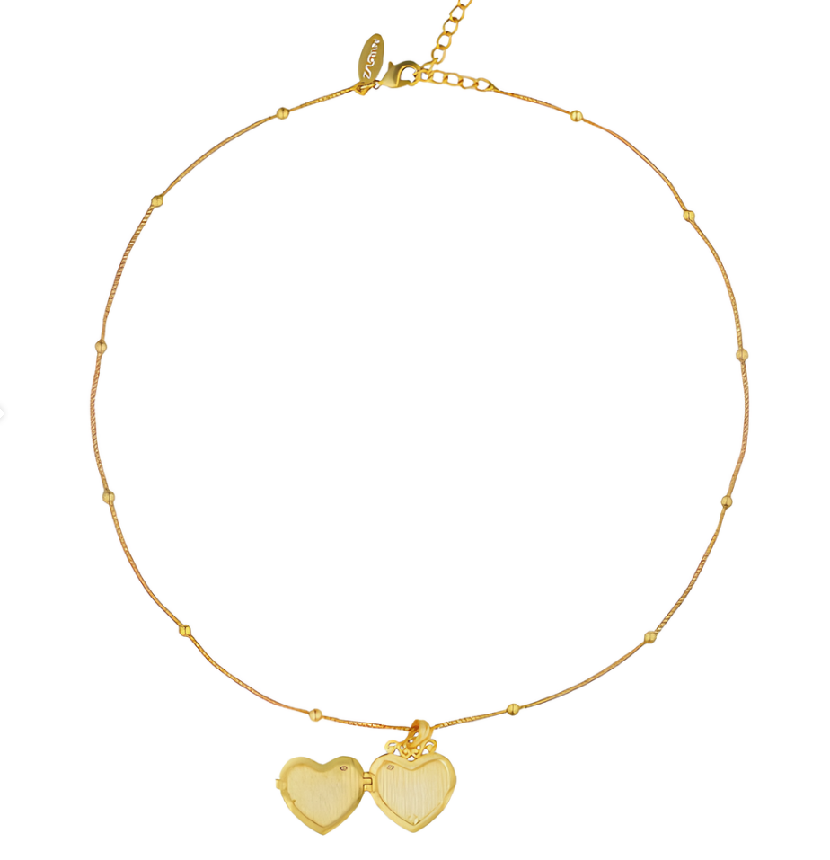 Heart in Heart Photo Locket