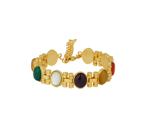 Power Moves Navratan Bracelet