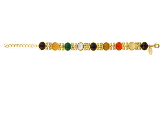 Power Moves Navratan Bracelet