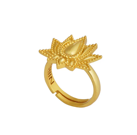 Rise to Shine Lotus Ring
