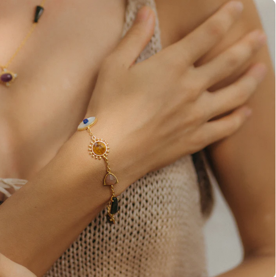 Power chakra Bracelet Set for Him and Her