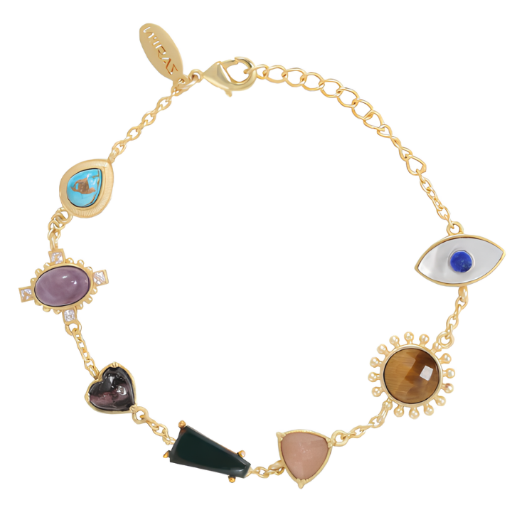 Power of Chakras Bracelet and Cuff Set