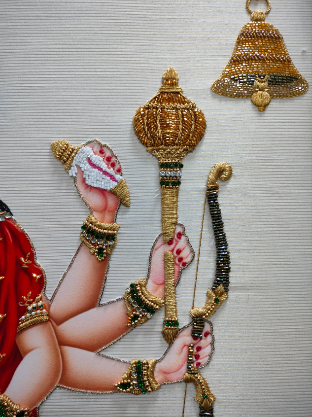 Amba Mata Durga Mata Tapestry