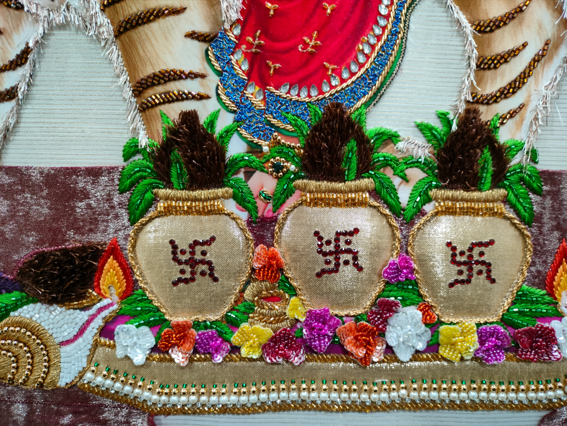 Amba Mata Durga Mata Tapestry