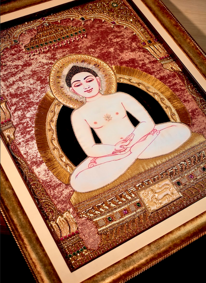 Mahavir Swami Tapestry
