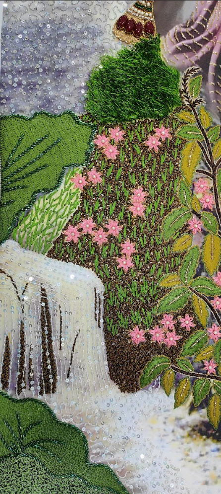 Radha Krishna Vanvihar Tapestry
