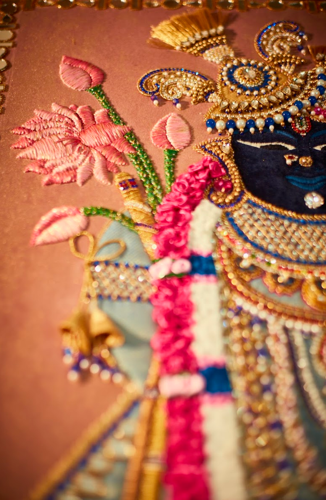 Shrinathji Sheesh Mahal Tapestry