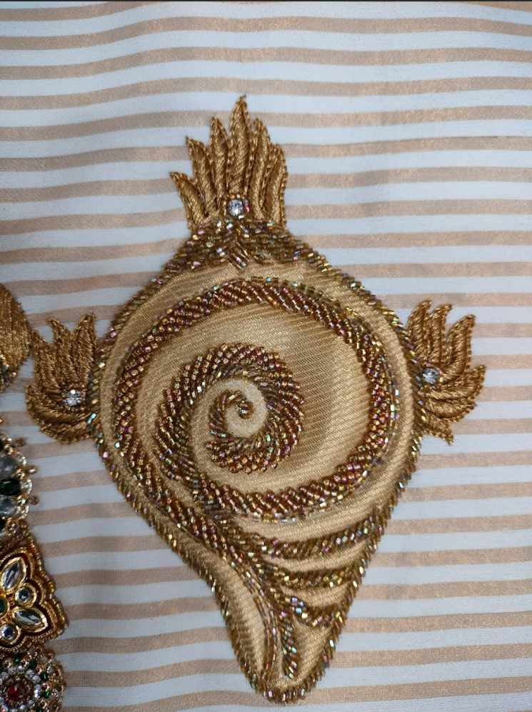 Tirupati Balaji Face Wall Tapestry