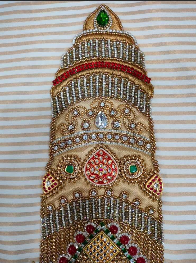 Tirupati Balaji Face Wall Tapestry