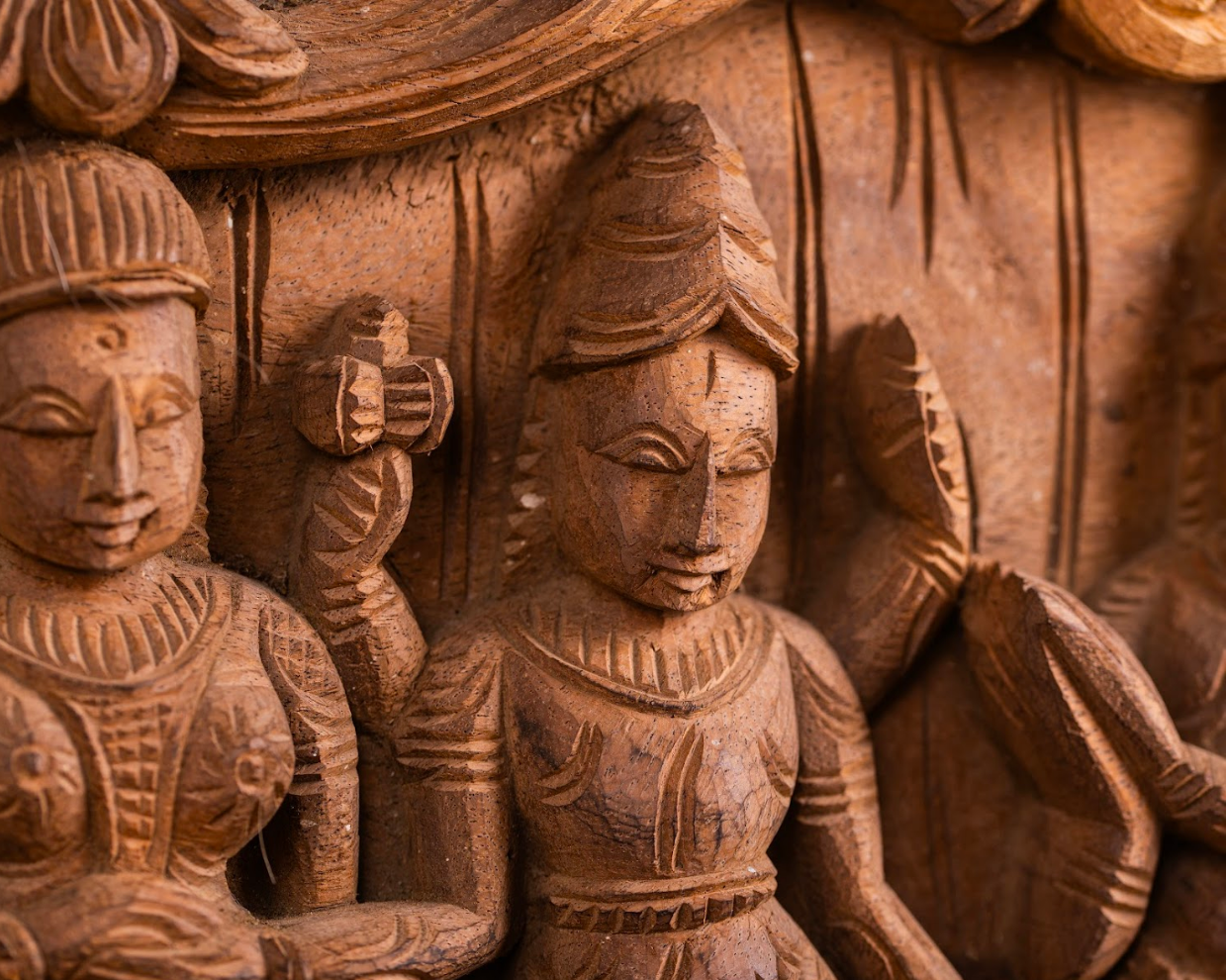 Ram Darbar Hand-Carved in Wood