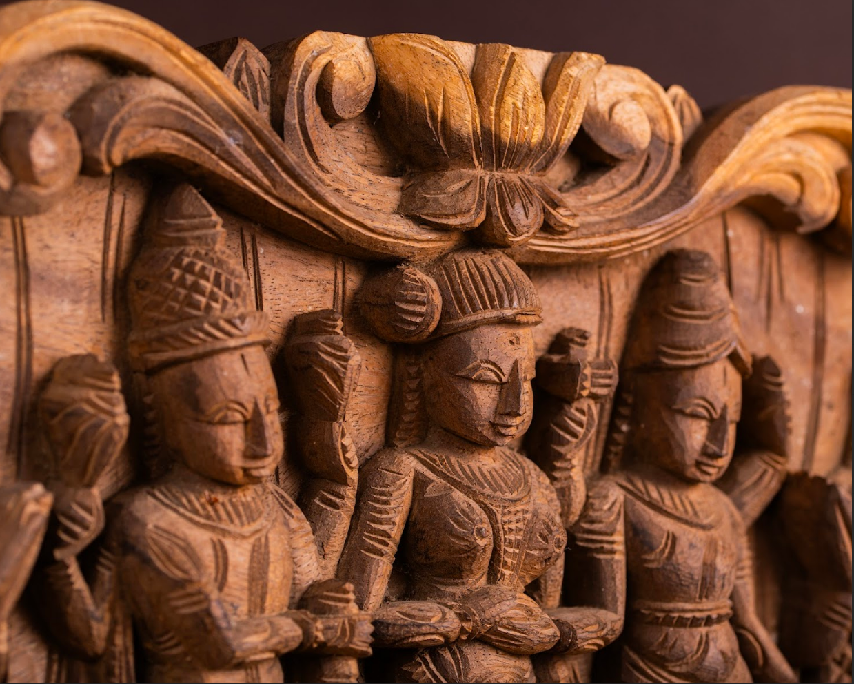 Ram Darbar Hand-Carved in Wood